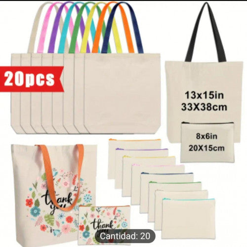 Bolso de sublimación PAQ. 20