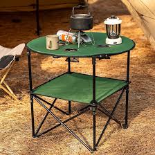 Mesa de Camping- Playera Porta - Vasos 4